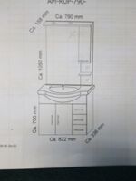 original verpackt Spiegelschrank mit Waschbecken und Unterschrank Rheinland-Pfalz - Föckelberg Vorschau