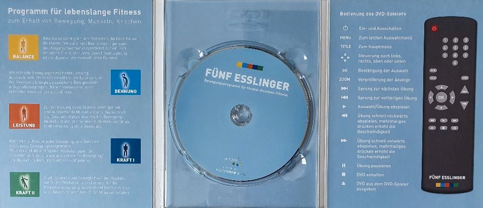 DVD Fünf Esslinger Runge Bewegungsprogramm Muskel Knochen in Berlin