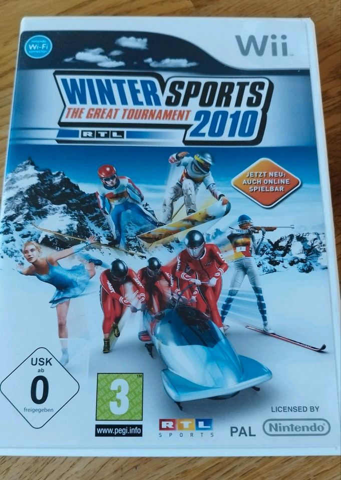 Nintendo Wii Spiel "Winter Sports 2010" in Wegberg