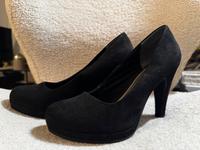 Schwarze Heels Größe 38 Bayern - Elchingen Vorschau