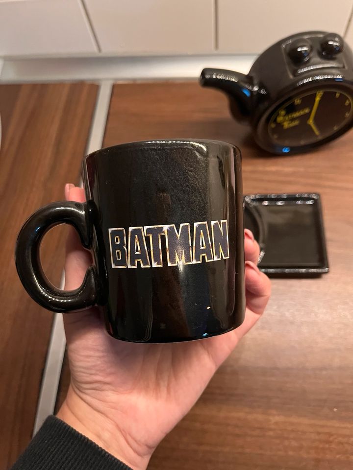 Batman Tasse und Teekanne Set 1989 80er Jahre Sammler Comic DC in Berlin