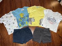 Summer Set 74cm 4 T-Shirts , 2 Shorts Nordrhein-Westfalen - Verl Vorschau