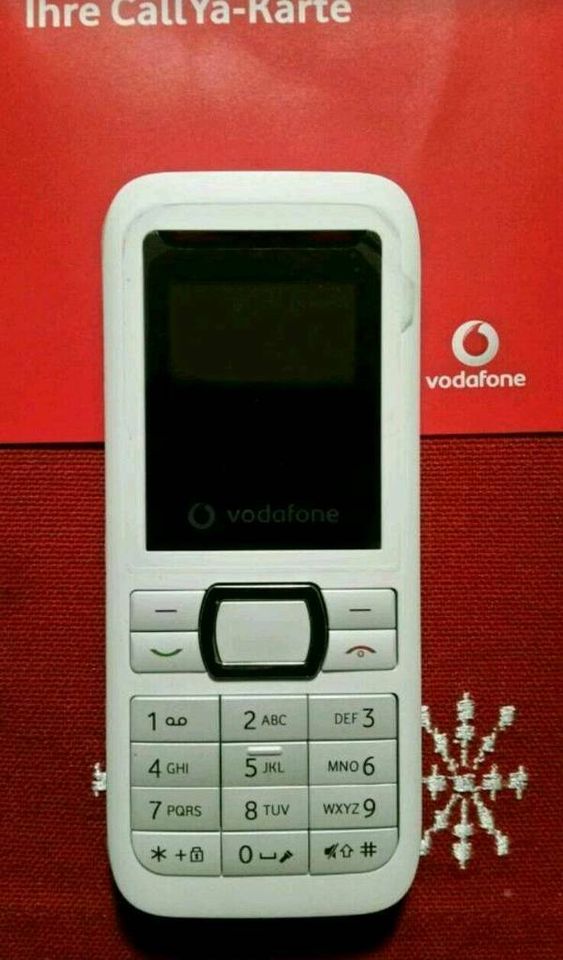 Vodafone Handy 246 Neu weiß in Oedheim