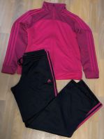 Adidas Essentials Damen Trainingsanzug Gr, M Schwarz mit streifen Berlin - Hohenschönhausen Vorschau
