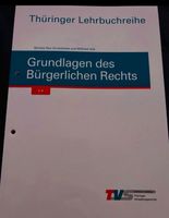 Grundlagen des Bürgerlichen Rechts, Lehrbuch, Ausbildung, TVS Thüringen - Suhl Vorschau