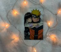 Naruto und Hinata Glaspainting Anime Kunst Bild Zeichnung Bayern - Weilheim i.OB Vorschau