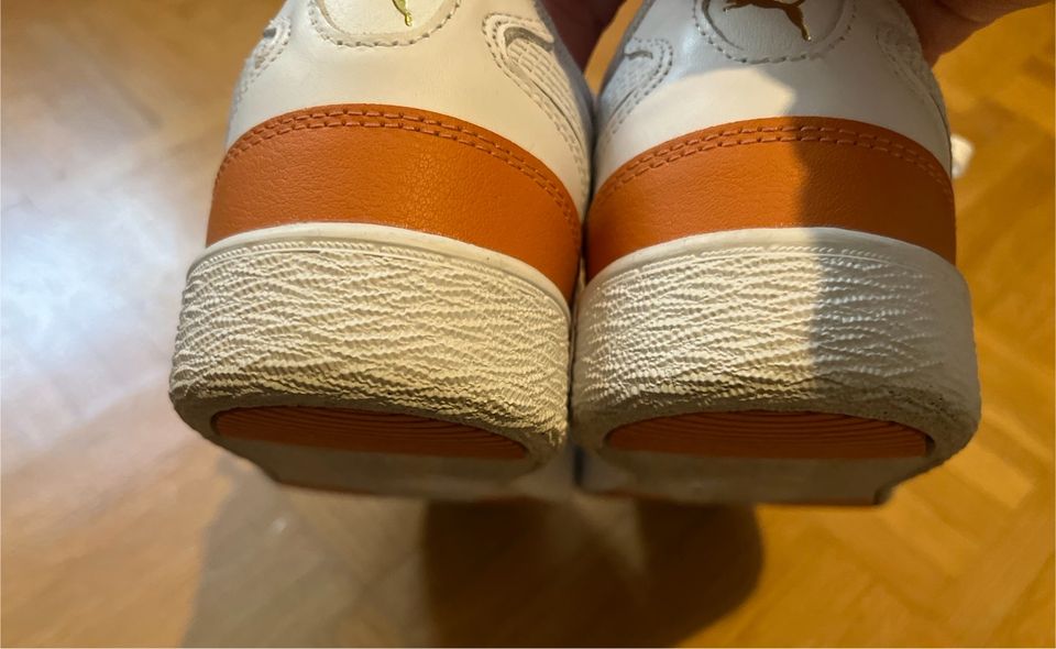 Puma Sneaker weiß orange , Größe 38 wie neu in München