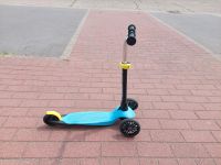 Neuwertig Roller Kinder scooter 3 Rad blau Darß - Zingst Vorschau