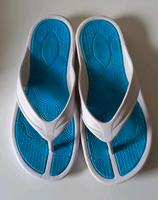 Damen Sommer Latschen, Gummi, Zehentrenner, Gr. 41, weiss Niedersachsen - Jever Vorschau