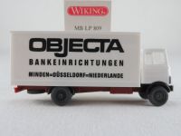 Wiking 18434 Mercedes-Benz LP 809 Koffer-LKW (1982) "OBJECTA"1:87 Bayern - Bad Abbach Vorschau