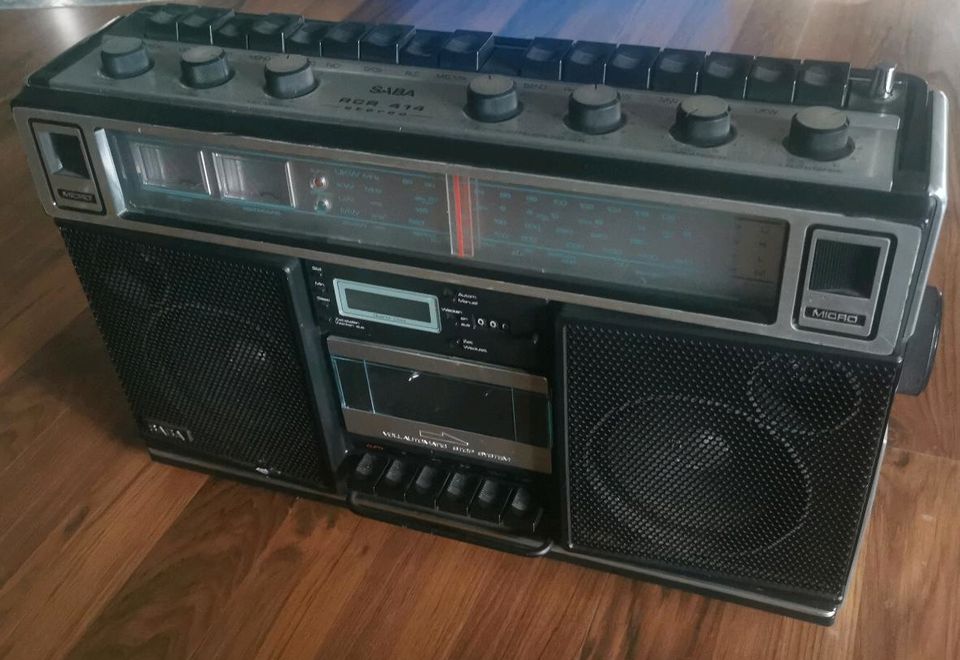 Saba RCR-414 Boombox Vintage Ghettoblaster 1979/80 in Düren