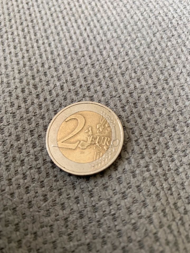 2 Euro Münze Strichmänchen Frankreich in Lauter
