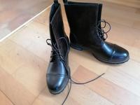 Stiefeletten Boots Gr. 42 Kunstleder Braun Hessen - Gersfeld Vorschau