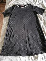 Schwarzes Kleid mit Punkten Gr. 44/46 Nordrhein-Westfalen - Porta Westfalica Vorschau