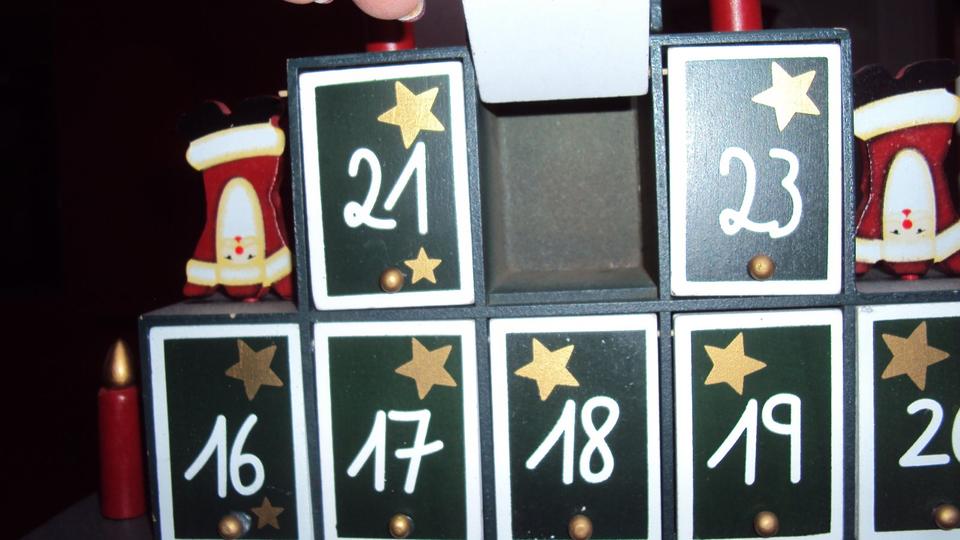 Adventskalender aus Holz in Remscheid