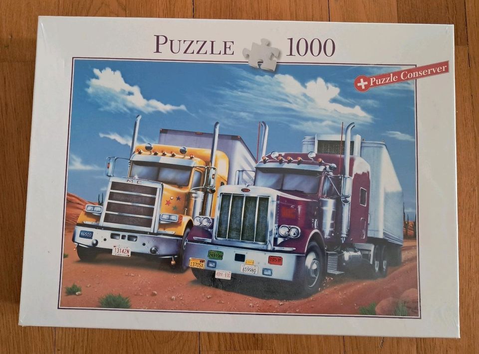 Neu & OVP * Puzzle 1000 Teile * Motov 2 Trucks * eingeschweißt in Berlin