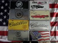 Schild US Car, Auto Kennzeichen Cadillac, Buick Hessen - Wabern Vorschau
