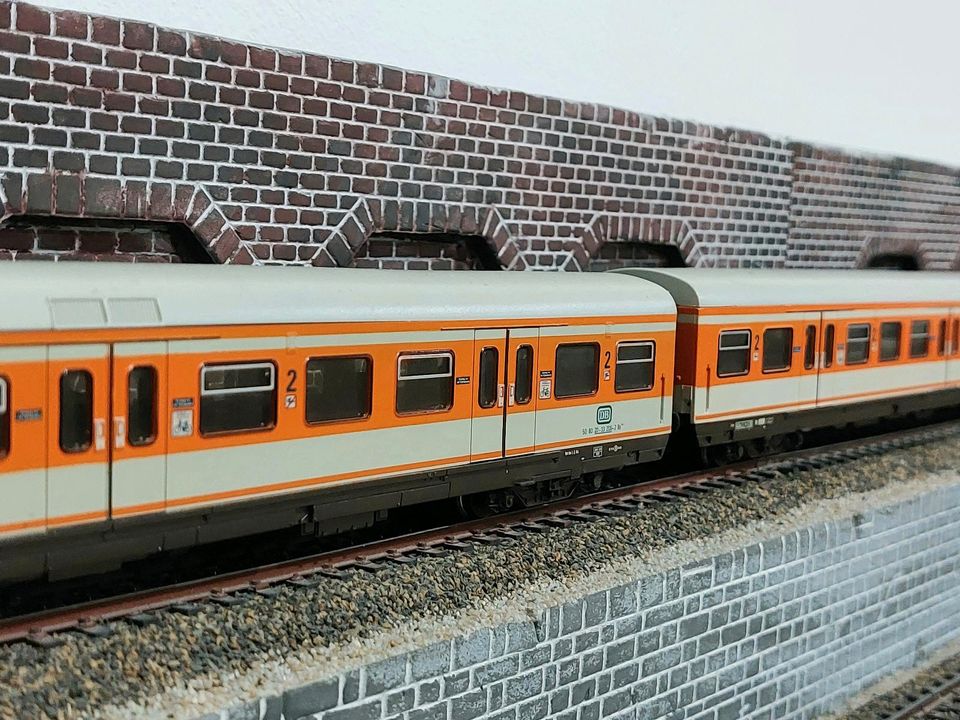 BR 111 S-Bahn 4-Teilig mit Steuerwagen in Lindenfels