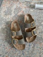 Birkenstock big buckle Arizona echt Leder exquisite schmal Gold Berlin - Lichtenberg Vorschau