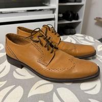 TOM TAILOR klassisch Schnürschuhe braun gr. 43 Leder oxford Wandsbek - Hamburg Hummelsbüttel  Vorschau