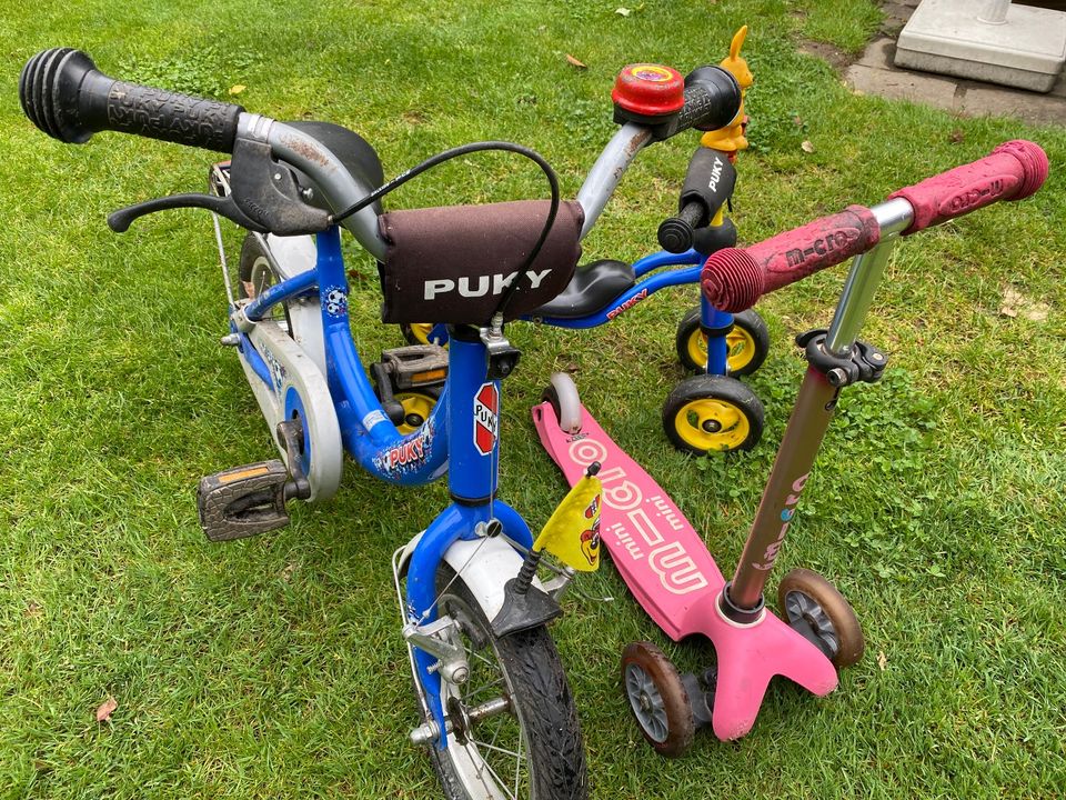 Puky Kinderrad 12 Zoll und anderes Spielzeug in Egelsbach