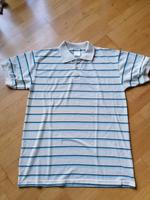 Herren Poloshirt Baumwolle Gr. XL beige Streifen Sachsen-Anhalt - Loitsche-Heinrichsberg Vorschau