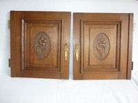 2 Holz Fronten geschnitzt, Antik, inkl. Beschlag (Türen),Ornament Stuttgart - Möhringen Vorschau