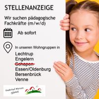 Pädagogische Fachkraft (w/m/d) Essen (Oldenburg) Niedersachsen - Essen (Oldenburg) Vorschau