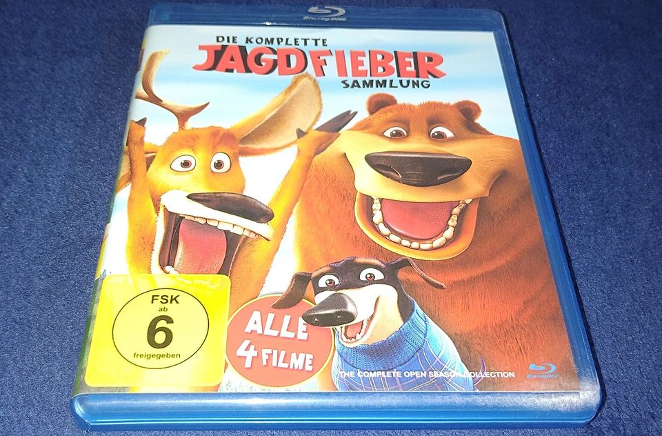 die komplette Jagdfieber Sammlung - Jagdfieber 1 2 3 4 Blu Ray in Rostock