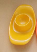 Original DDR Eierbecher, gelb, oval, gebraucht, retro Sachsen - Mittweida Vorschau