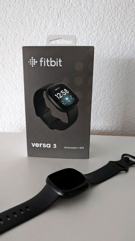 Fitbit Versa 3 zu verkaufen, 2 mal getragen in Gosheim