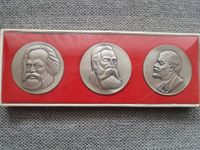 3 Bildnisse von Marx , Engels und Lenin - im Original Etui (Bild) Mecklenburg-Vorpommern - Neubrandenburg Vorschau