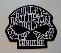 Harley Davidson HD Skull Patch Aufnäher USA MC NEU #1 Thüringen - Apolda Vorschau