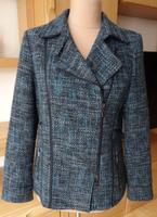 Bonita Biker Jacke, Blazer, schwarz/türkis/weis, Gr. 42, NEUw. Kr. München - Unterschleißheim Vorschau