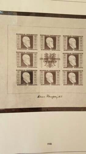 Briefmarkensammlung ab 1945 mit 4 Rennerblöcken in Bremen