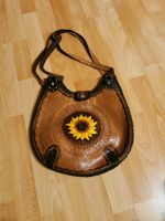 Damen Tasche, Handtasche Leder Kunstleder Sonnenblume Sachsen - Wechselburg Vorschau