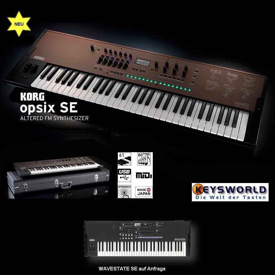 KORG OPSIX SE_61 Keys_Expanded FM EDM Synthesizer PRO_NEU_TAUSCH* in Frammersbach