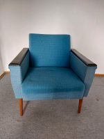 Sessel Vintage Retro blau Brandenburg - Röderland Vorschau