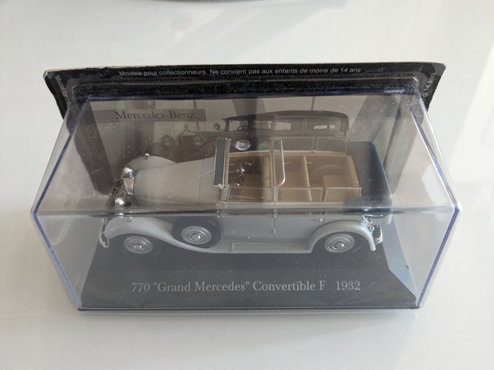 Deagostini Mercedes Benz Sammlung 1:43 770 " Grand Mercedes " in Fürstenfeldbruck