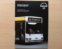 Autoprospekt Bus: MAN NL 202 & NG 272 von 1990 Bayern - Oberammergau Vorschau