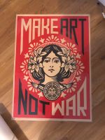 Plakat Make Art Not War Bayern - Augsburg Vorschau