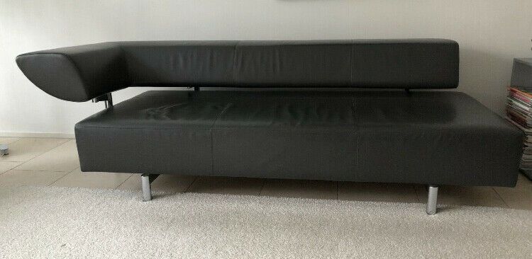 COR Design Sofa Arthe - Leder grau/antrazit in Dortmund