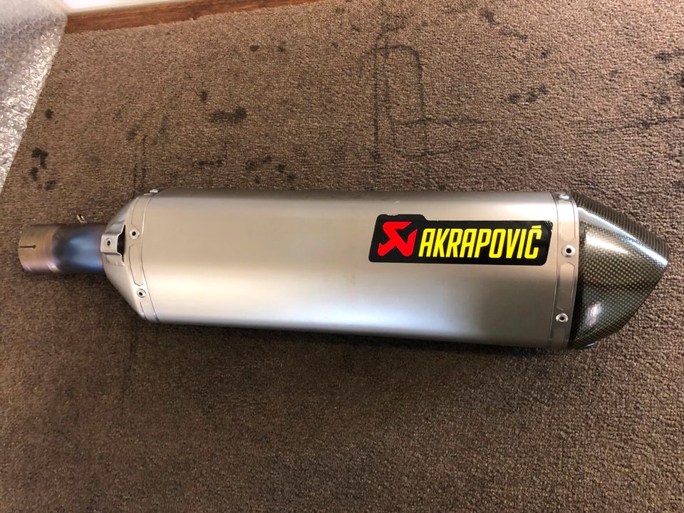 Akrapovic Auspuff Anlage Dämpfer KTM SMC690 690SMC 690 Enduro 690 in Bad Bentheim