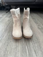 Wie neu - Beige Stiefeletten Gr. 37 fällt wie 36 aus Baden-Württemberg - Albstadt Vorschau