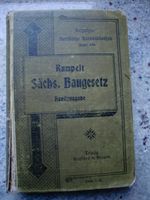 Verkaufe Sächsisches Baugesetz 1900 Buch Sachsen - Coswig Vorschau