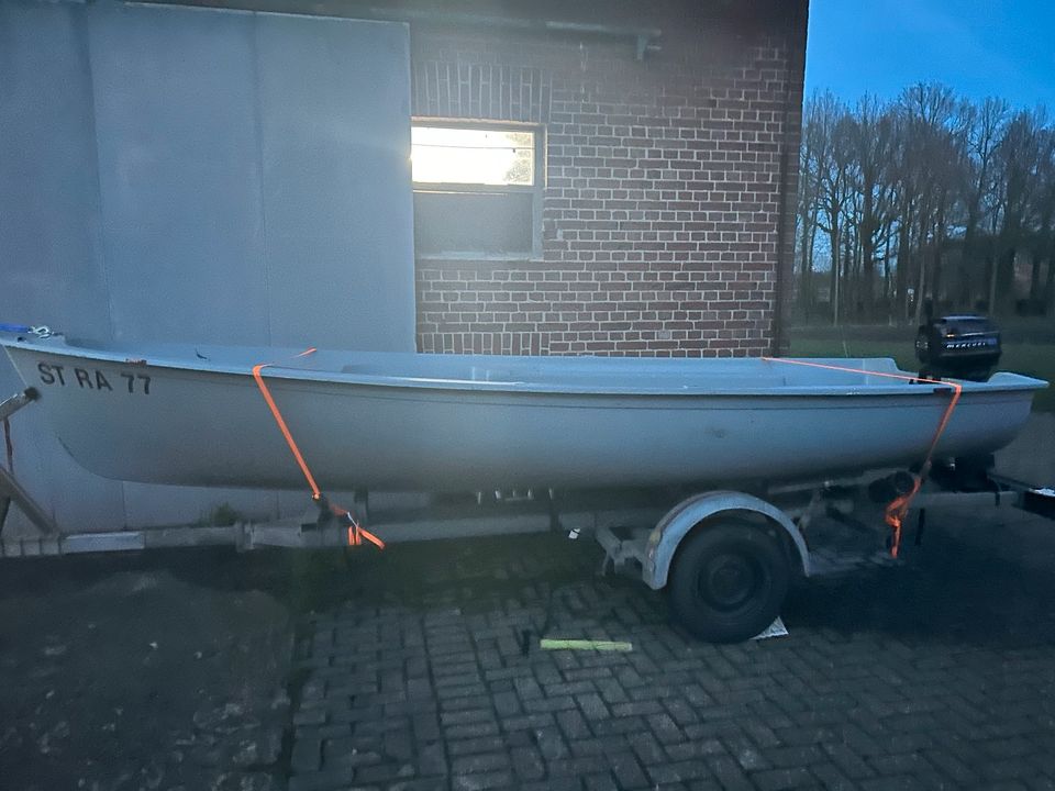 Biete ein super angelboot an mit Trailer in Rheine