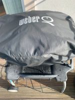 Weber Gasgrill Q100 mit Original Rollwagen und Abdeckung Thüringen - Erfurt Vorschau