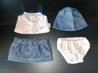 Top ! Baby Born Outfit mit Jeans Shirt Hut Sachsen-Anhalt - Magdeburg Vorschau