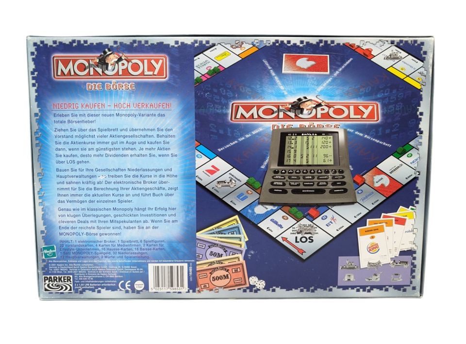 Parker 020116465100 - Monopoly Börse  Vintage Brettspiel Elektr in Iserlohn