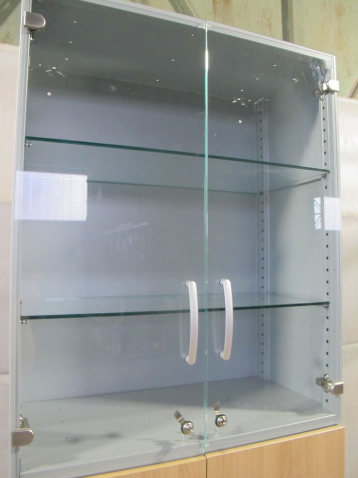 Vitrine Glasvitrine Büroschrank Aktenschrank Stahlschrank 26882 in Dinslaken